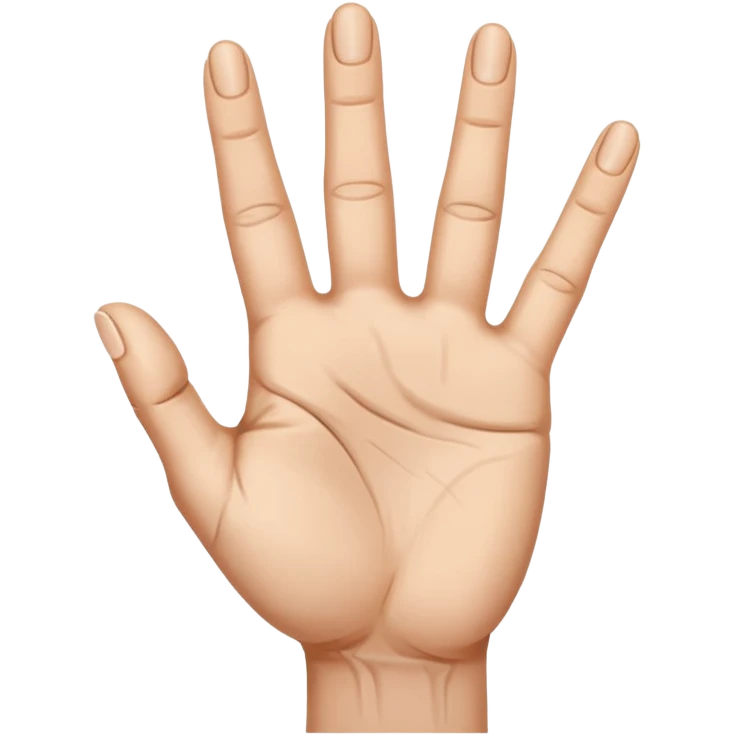 des doigt faisais le chiffre 2 et les autre doigt ferme  emoji