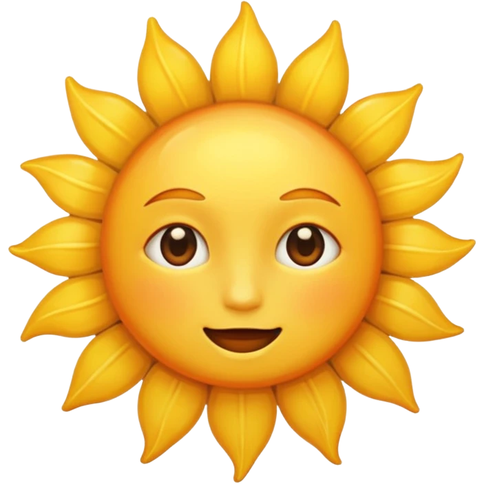 sun Beauty emoji