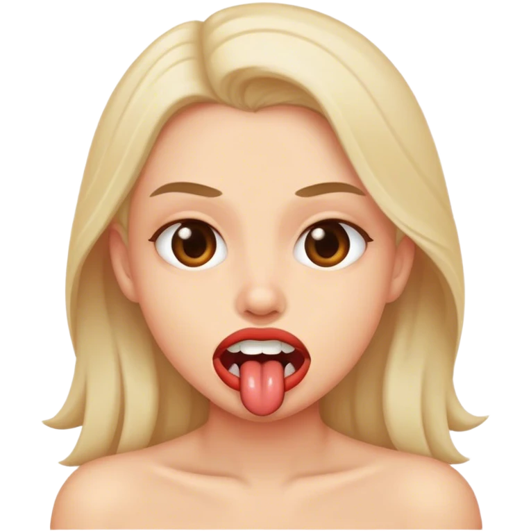 biting lip emoji