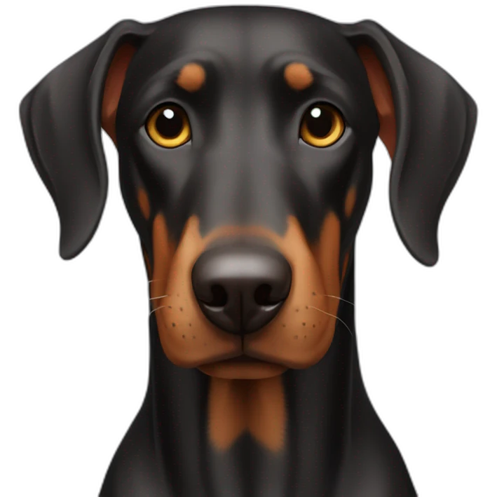 doberman emoji