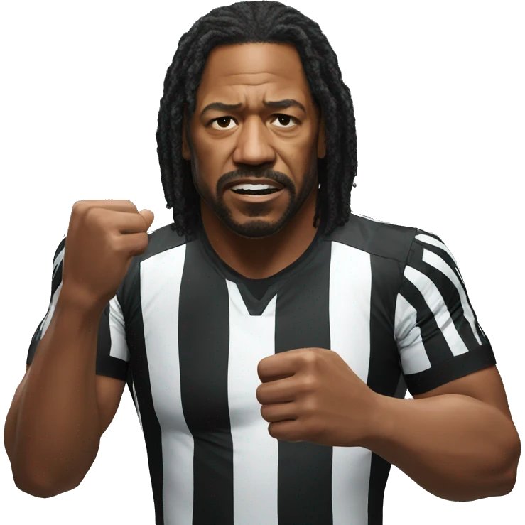 ufc referee herb dean stopping a fight emoji