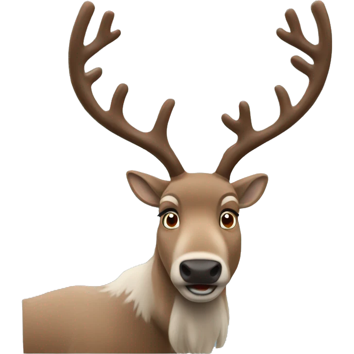 Sven the reindeer emoji