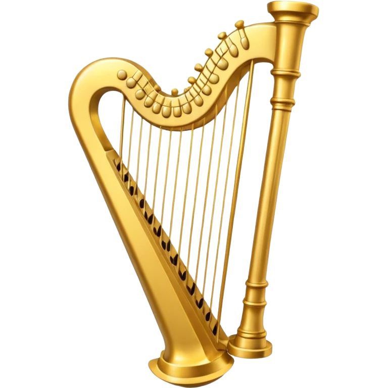 golden lyre emoji