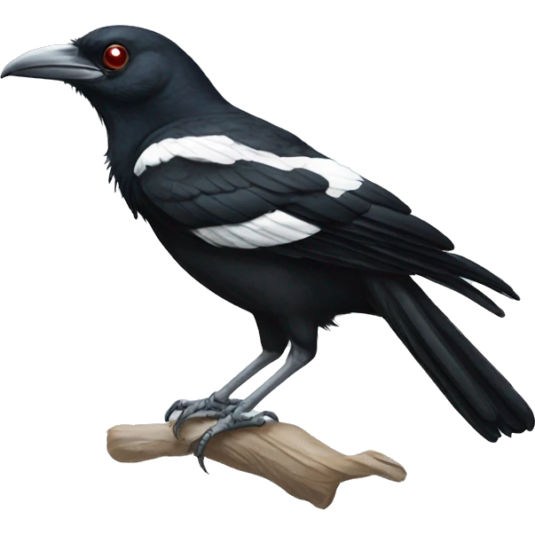 australian magpie emoji