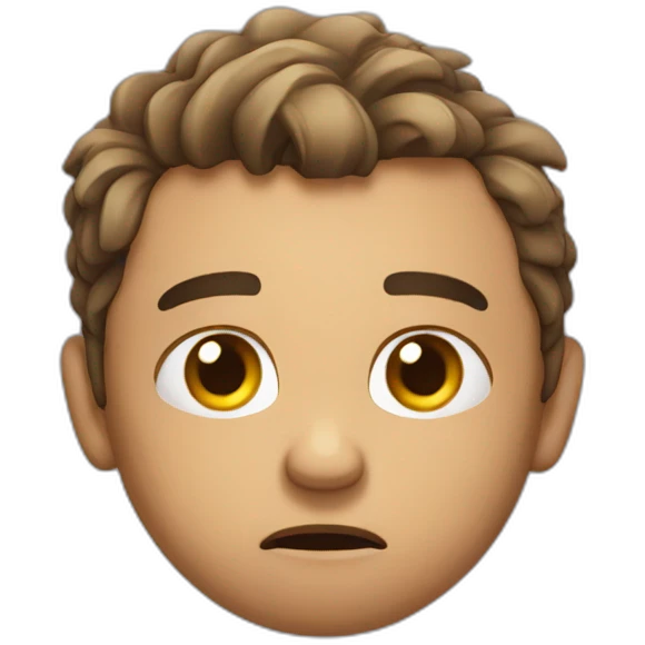 Dissapointed emoji
