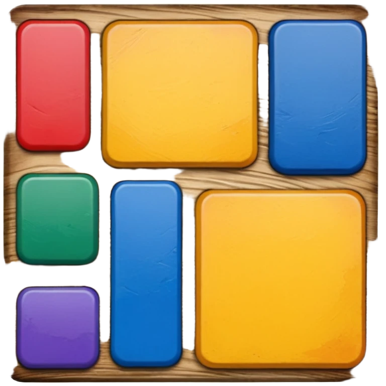 wood canvas paint emoji