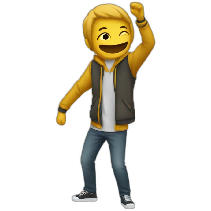 Personne qui dab emoji