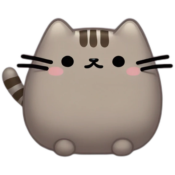 Pusheen sad emoji