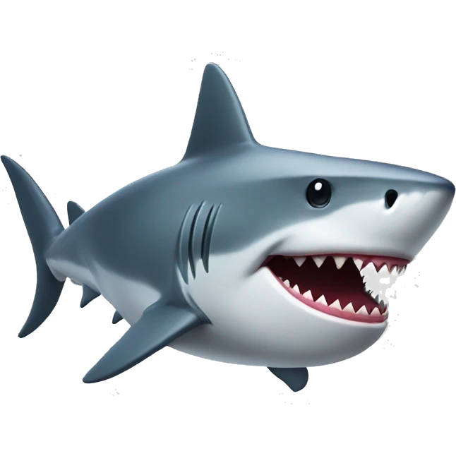 Shark with top hat  emoji