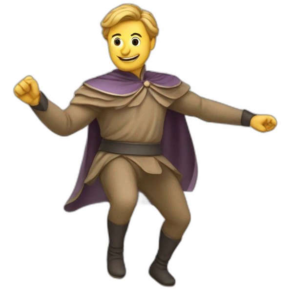 poing fermé avec le majeur tendu emoji