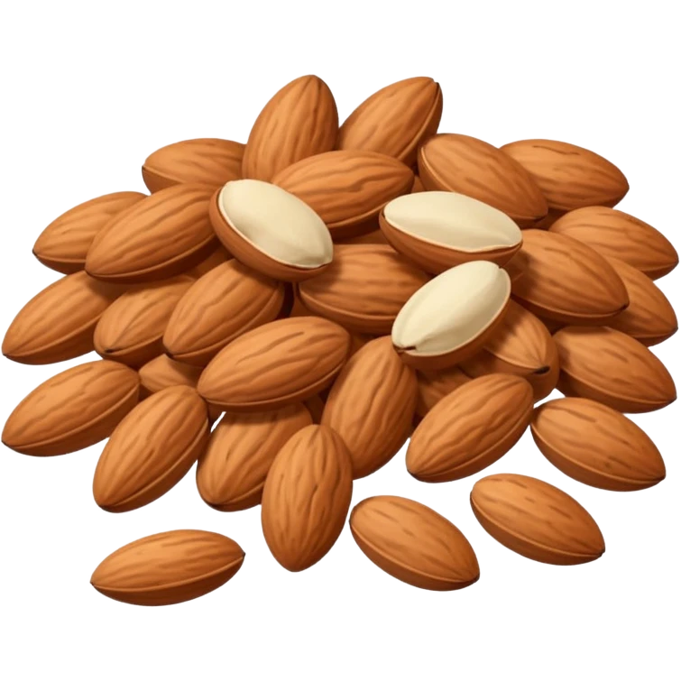 18 - 20 almonds emoji