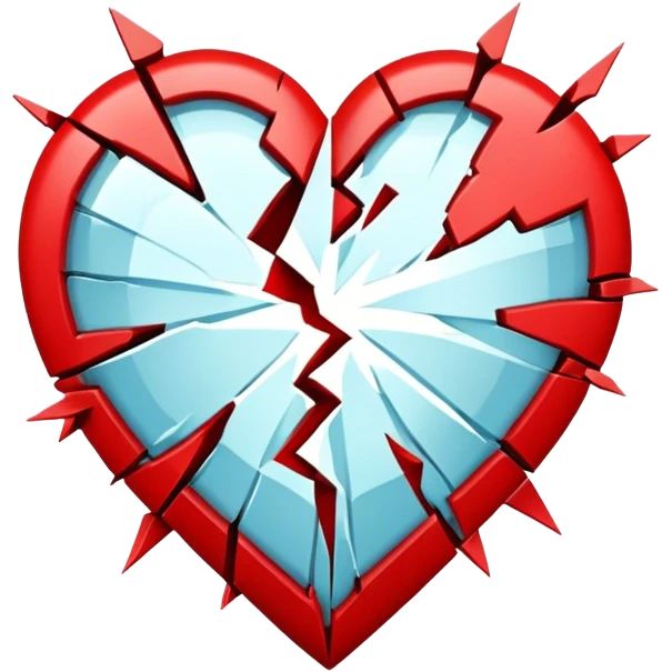 Heartbreaking  emoji