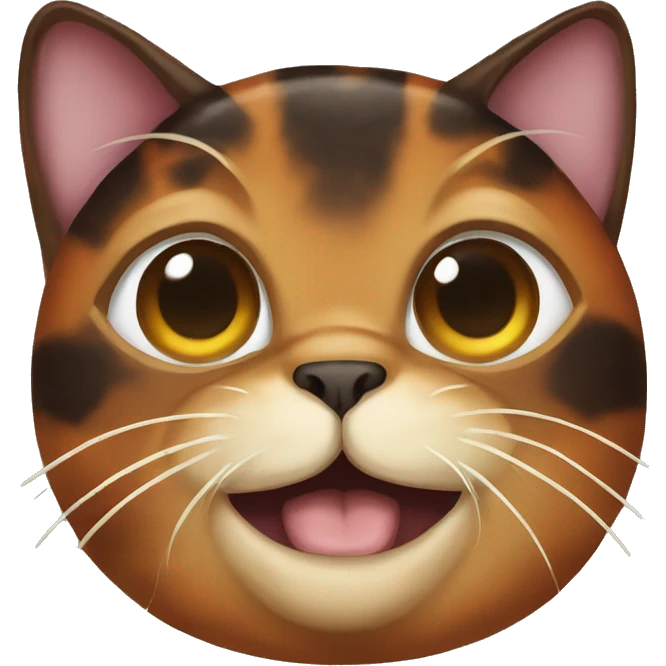 Tortoise shell cat emoji