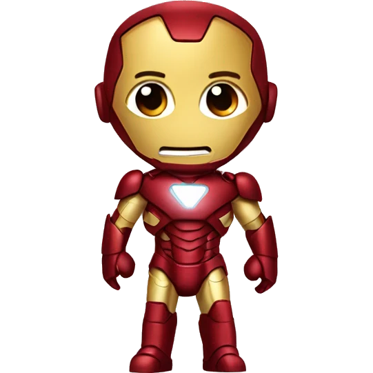 Iron man but he wearing tutu emoji