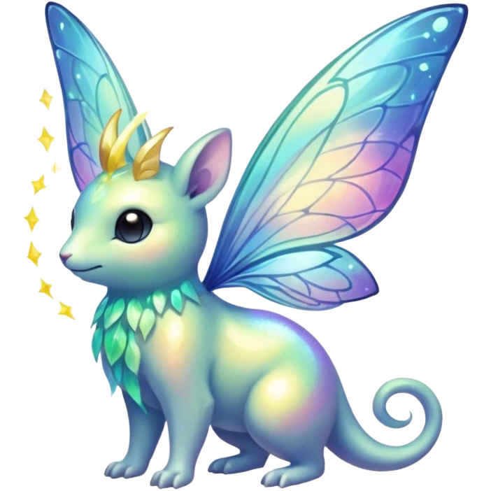 Light-type Fairy-type Fakémon-animal-creature emoji