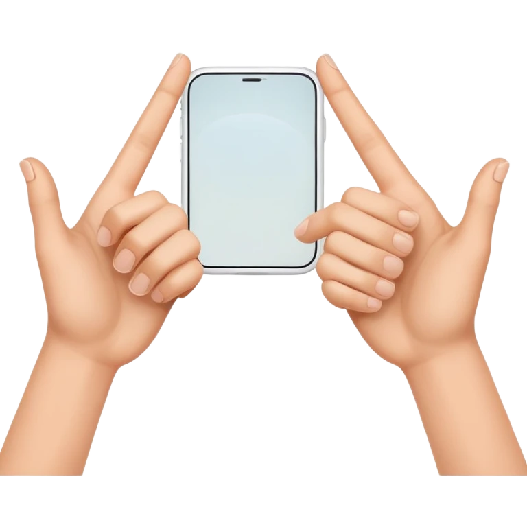 hands making a frame gesture with fingers and thumbs emoji