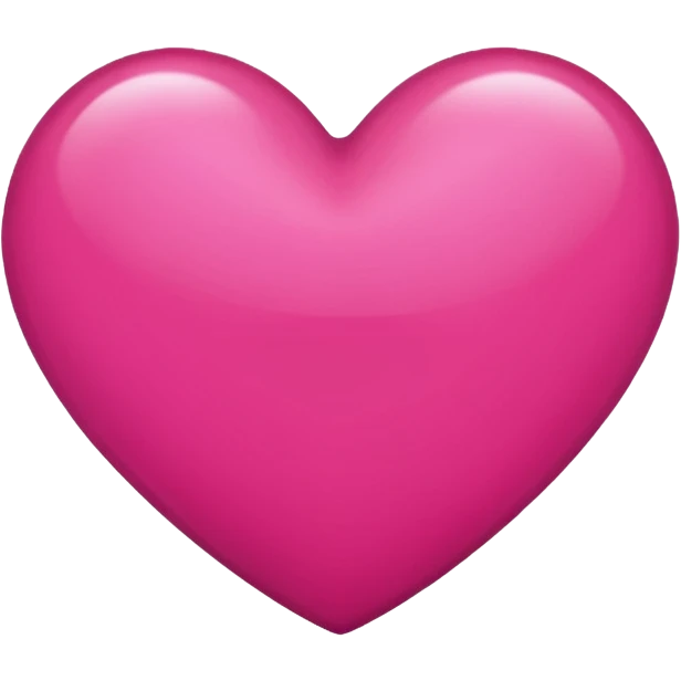 Dark pink heart  emoji