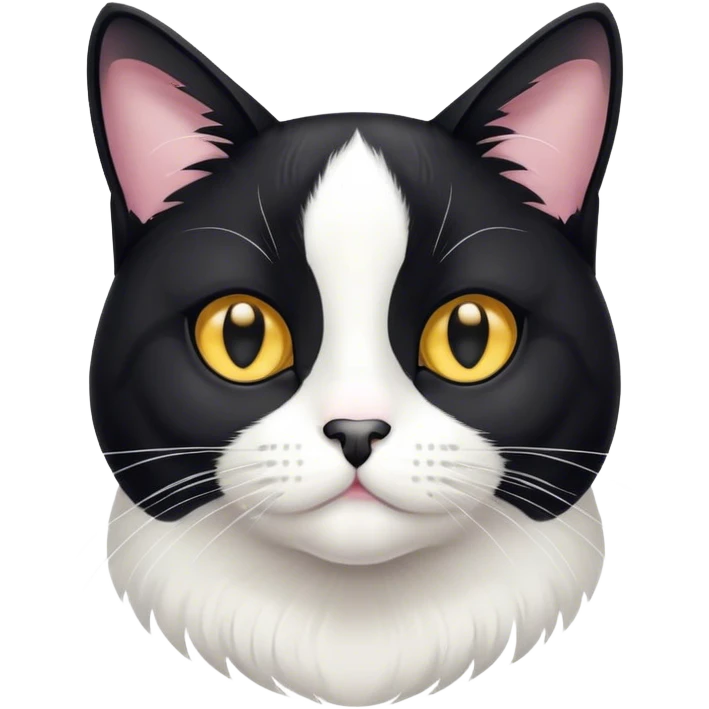 Tuxedo Cat emoji