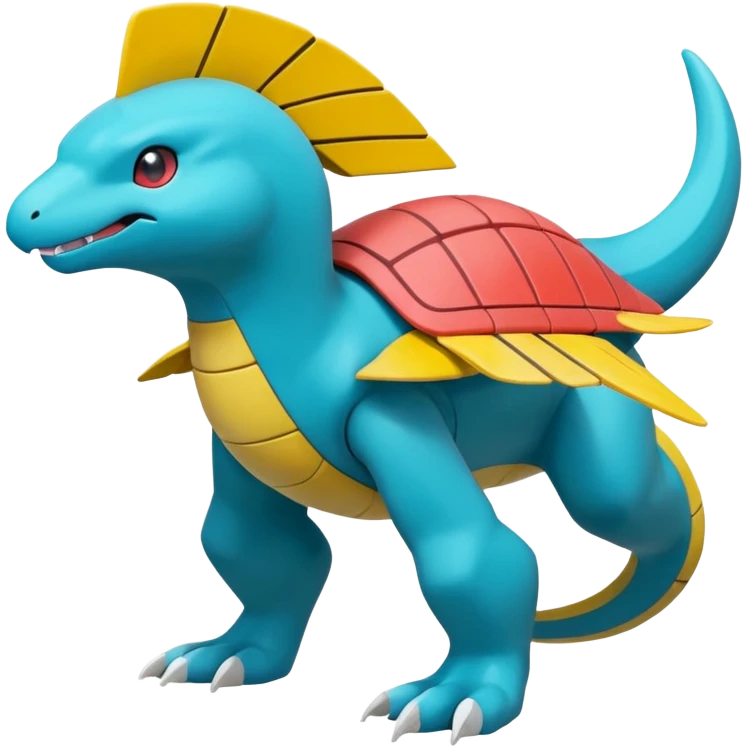 Helioptile-Koraidon-Miraidon-Pokémon, full body emoji