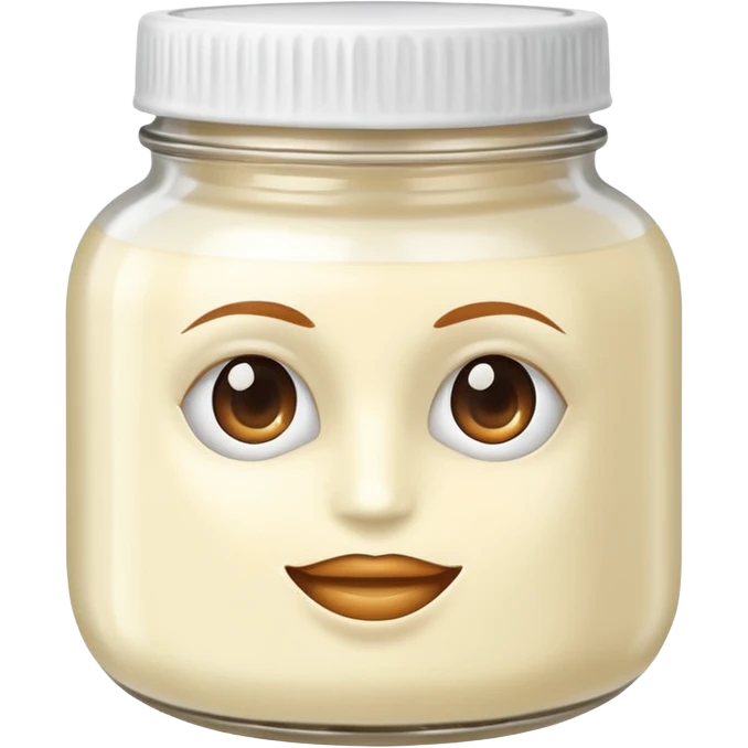 hair mask in a jar emoji