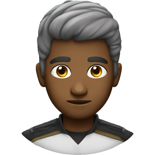 Una guerra de pelo negro  emoji