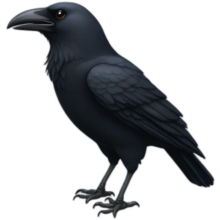Big crow emoji