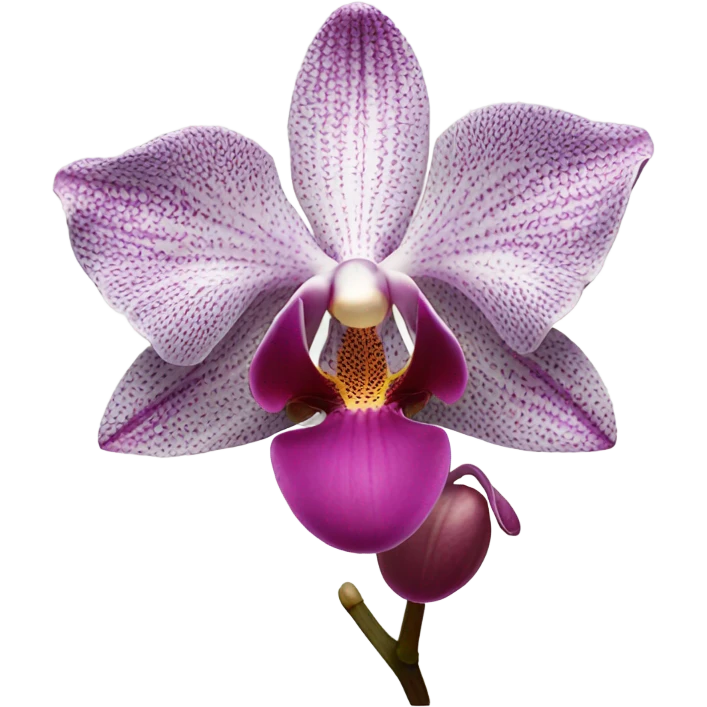 Orchid flowers emoji