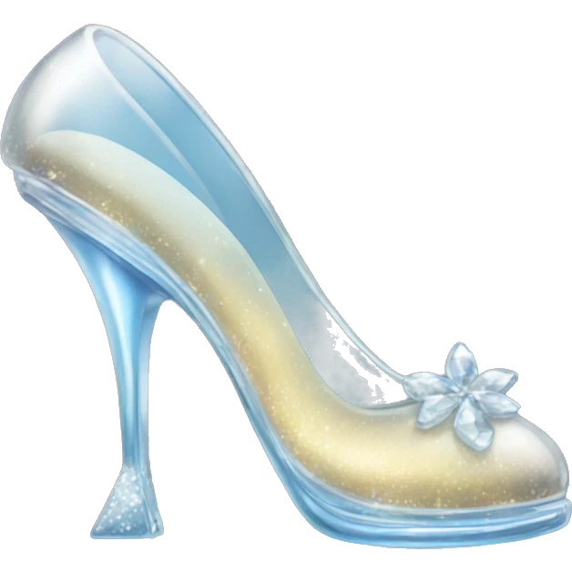 cinderella’s glass heels emoji