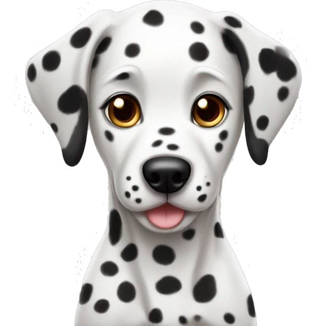 dalmatian puppy cute emoji
