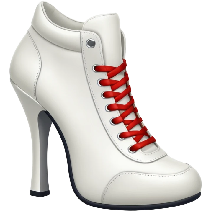 Sneaker with a high heel emoji