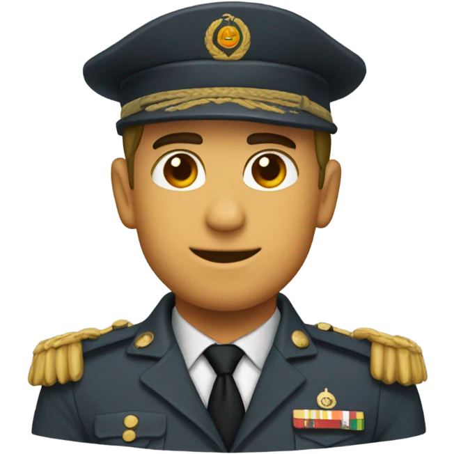 soldado de roupa laranja  emoji