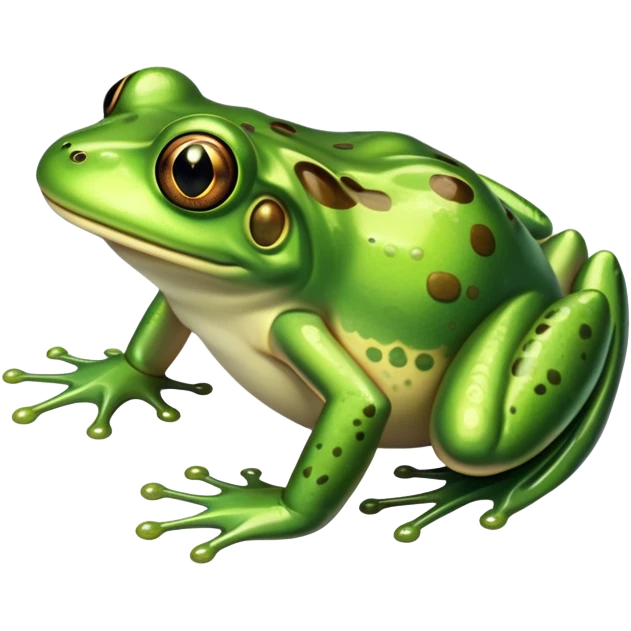 rococo regency green frog emoji