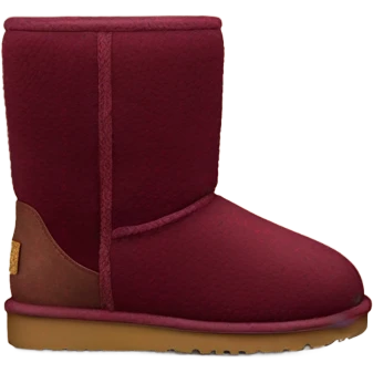 Burgundy Ugg boots emoji