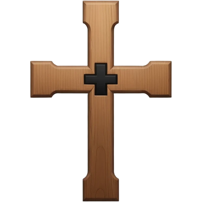Black cross emoji