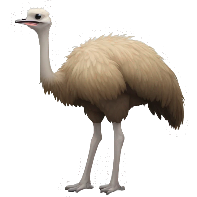 ostrich with head in sand emoji