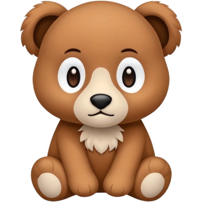 Une peluche mignonne  emoji