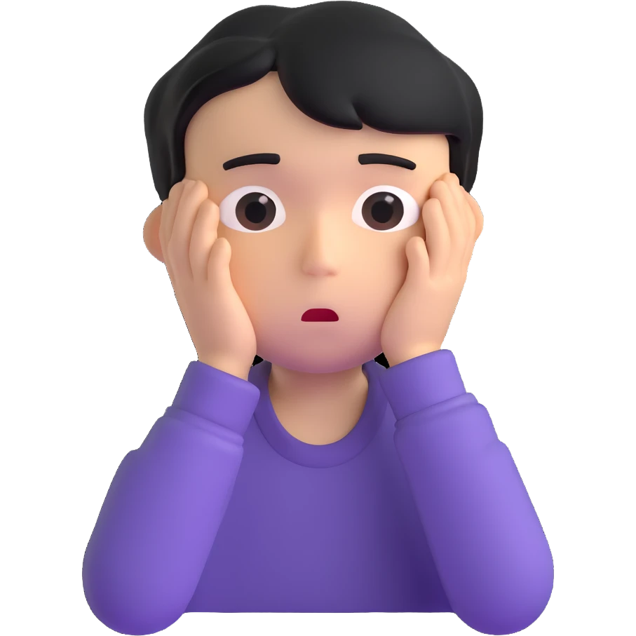 niño triste emoji