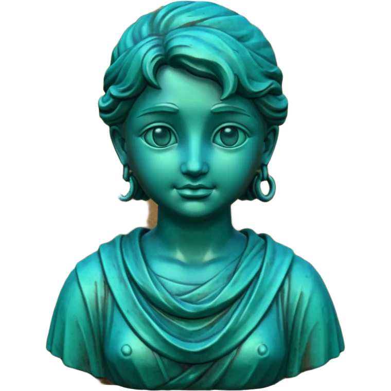 bronze statue emoji