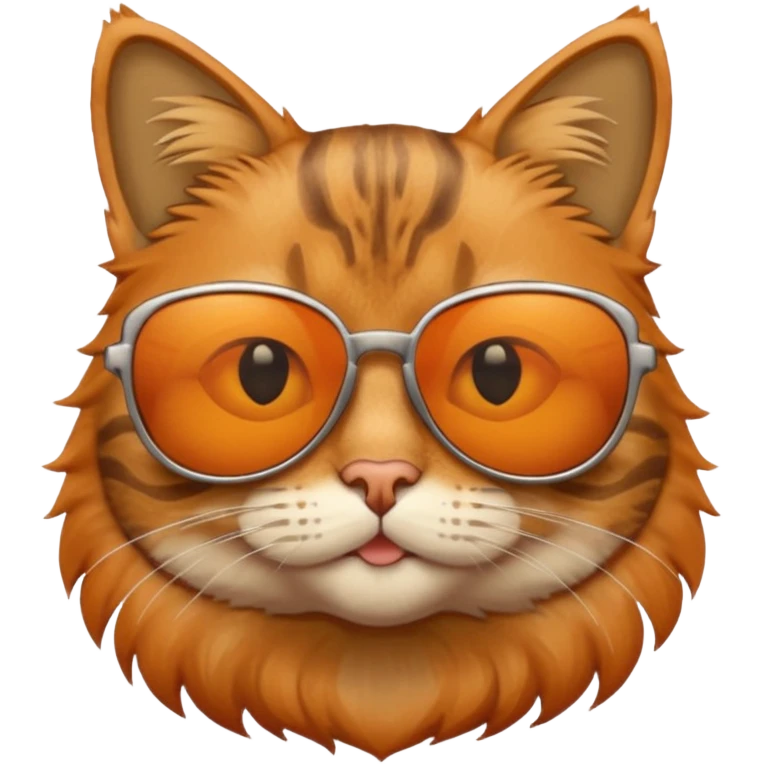 Cat wearing sunglasses emoji