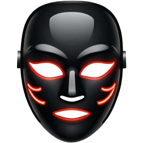 LED mask by dr Dennis gross emoji