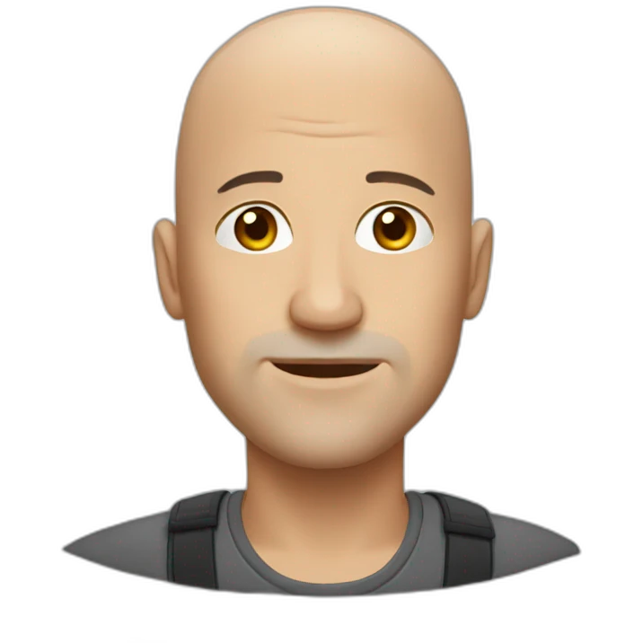 bald man   emoji