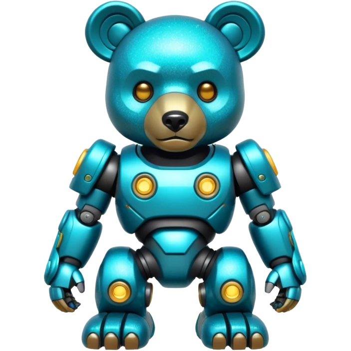 glitter mech bear cian cyberpunk emoji