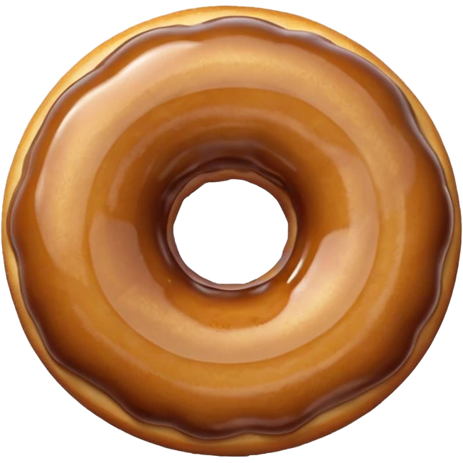 crystal clear donut emoji