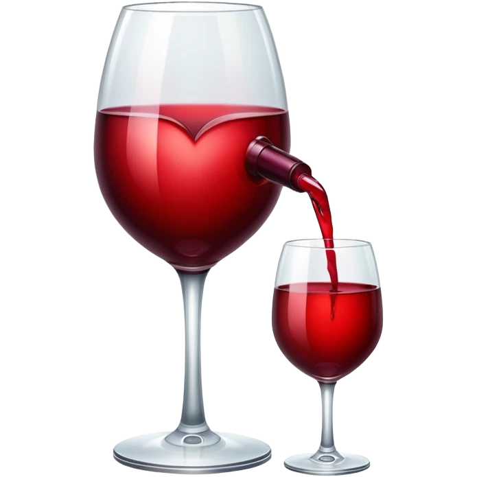 Wine red heart emoji