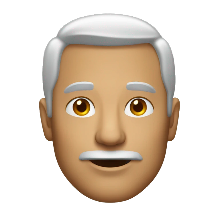 a man 54 years old emoji