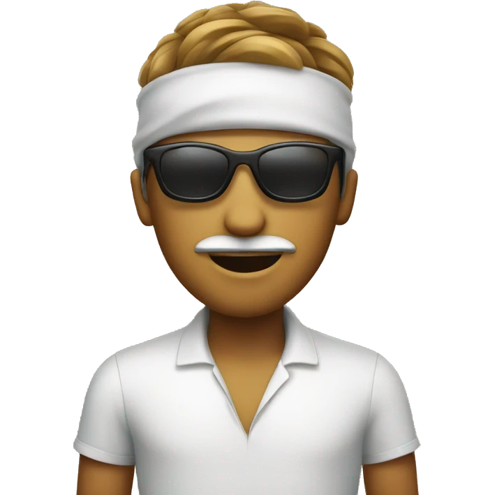 person med solbriller emoji