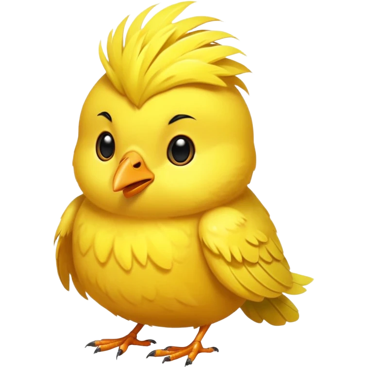 yellow bird emoji