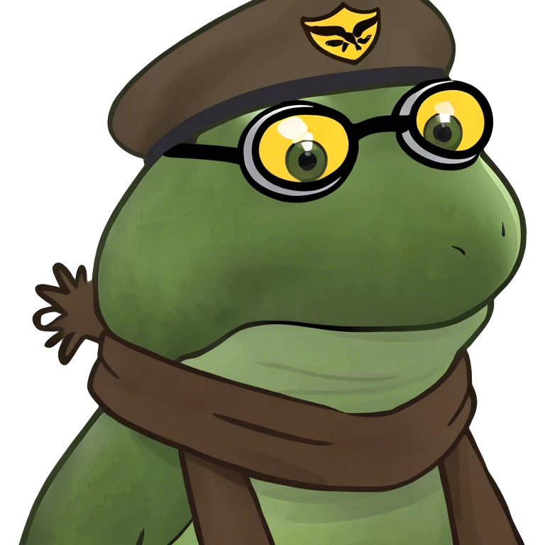bufo the airplane pilot from the 50s emoji