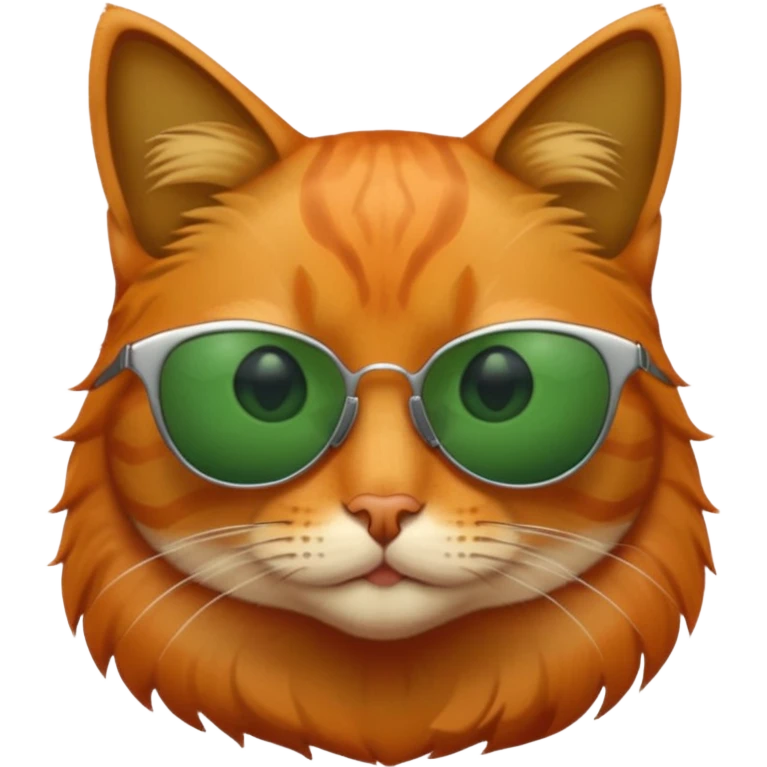 Cat wearing sunglasses emoji