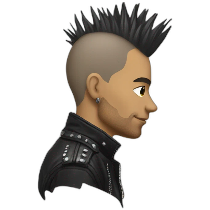 Punk profile emoji